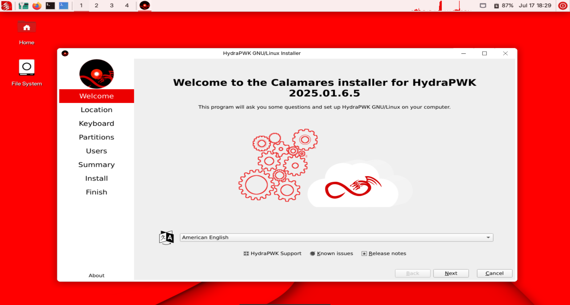 Hydra calamares